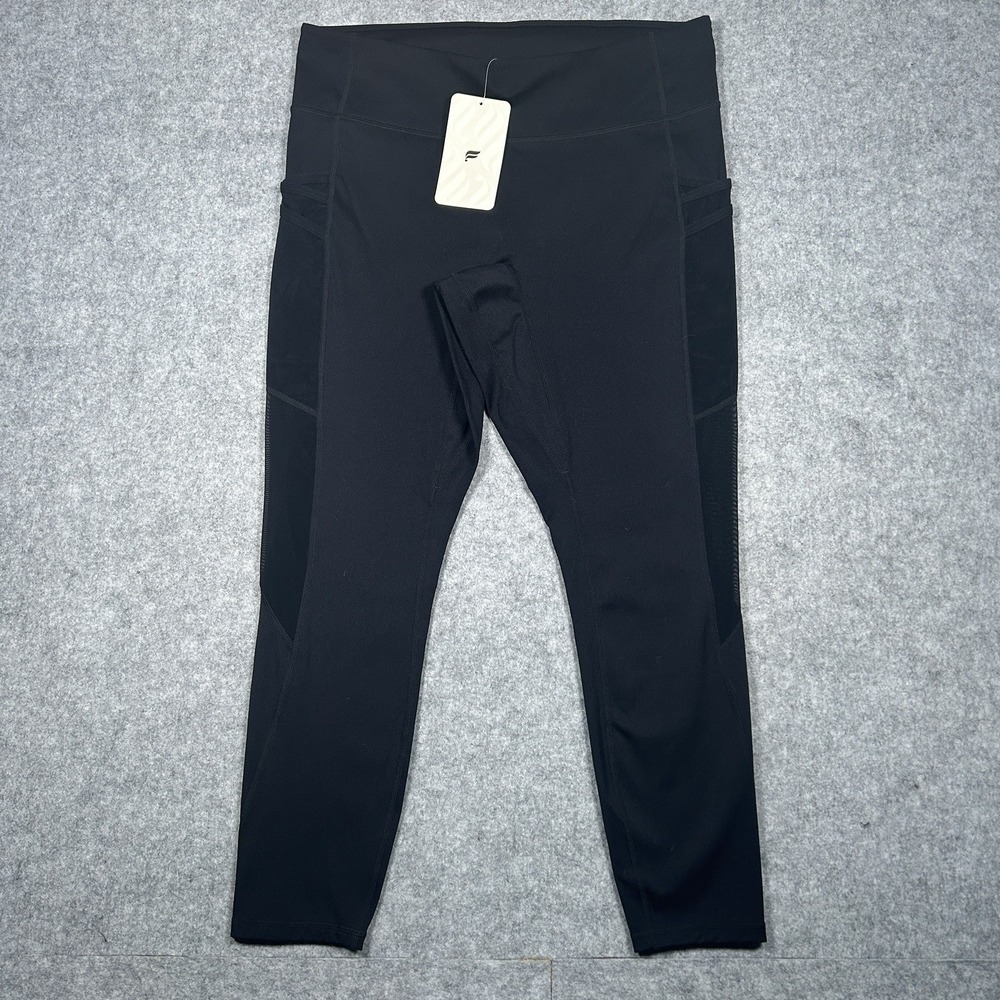 Fabletics Motion 365 Trinity Leggings Women's 1X Mid Rise Pocket 7/8 Length